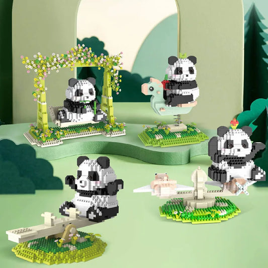 H1018 Bamboo Swing Panda